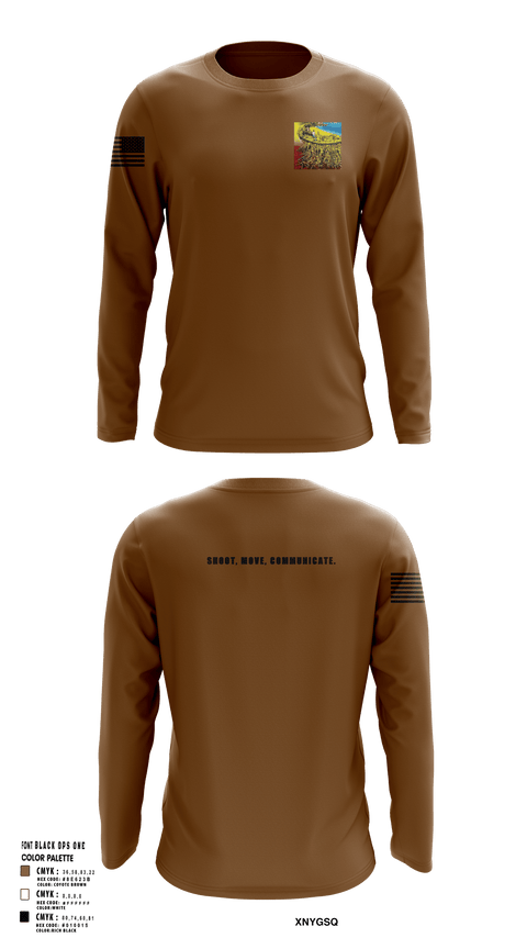 Long Sleeve Performance Shirt, 218th Maneuver brigade, National Guard, Teamtime, Team time, sublimation, custom sports apparel, team uniforms, spirit wear, spiritwear, sports uniforms, custom shirts, team store, custom team store, fundraiser sports, apparel fundraiser