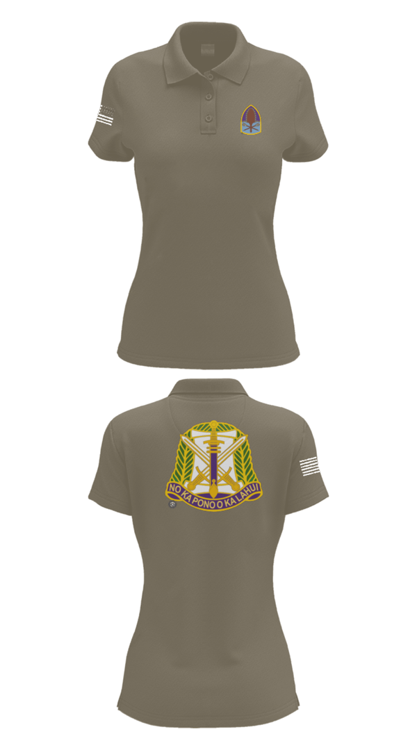 Women's Short Sleeve Performance Polo, , Army, Teamtime, Team time, sublimation, custom sports apparel, team uniforms, spirit wear, spiritwear, sports uniforms, custom shirts, team store, custom team store, fundraiser sports, apparel fundraiser