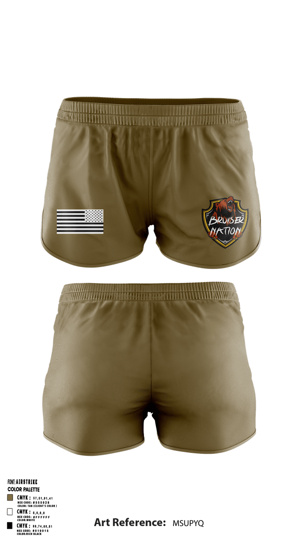 Ranger Panties, Bravo Bulldawgs, Army, Teamtime, Team time, sublimation, custom sports apparel, team uniforms, spirit wear, spiritwear, sports uniforms, custom shirts, team store, custom team store, fundraiser sports, apparel fundraiser