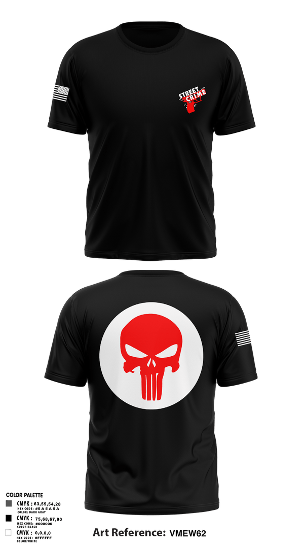 Short Sleeve Performance Shirt, Street Crimes, Police, Teamtime, Team time, sublimation, custom sports apparel, team uniforms, spirit wear, spiritwear, sports uniforms, custom shirts, team store, custom team store, fundraiser sports, apparel fundraiser
