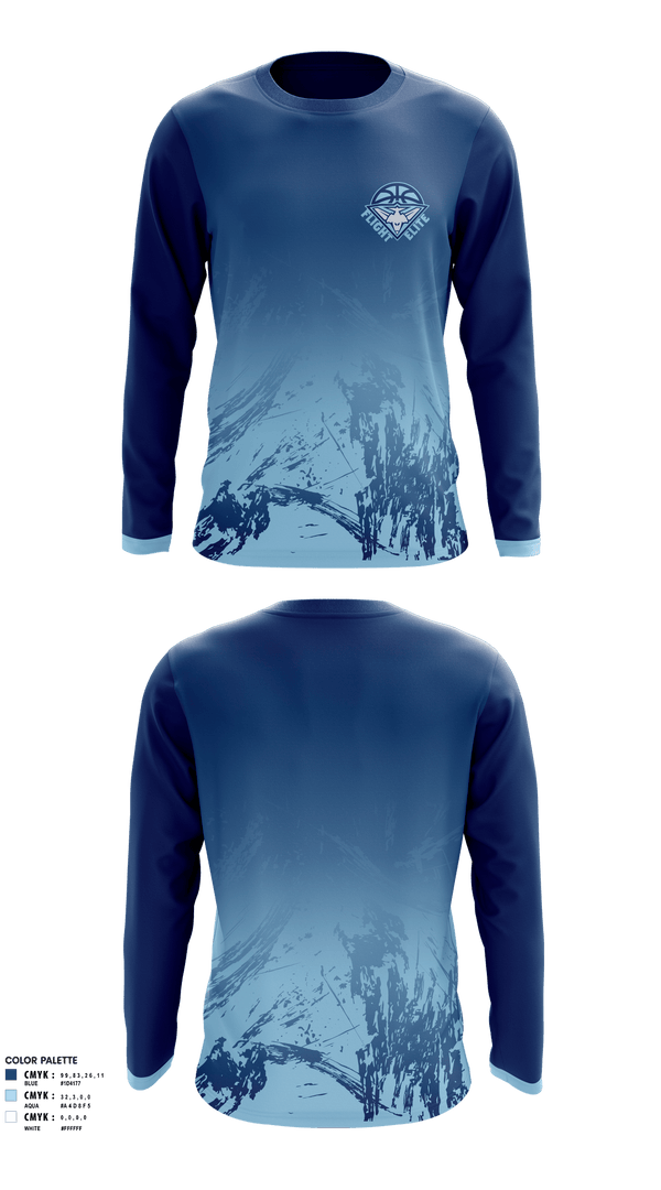 Long Sleeve Performance Shirt, Flight basketball club, Men's Basketball, Teamtime, Team time, sublimation, custom sports apparel, team uniforms, spirit wear, spiritwear, sports uniforms, custom shirts, team store, custom team store, fundraiser sports, apparel fundraiser