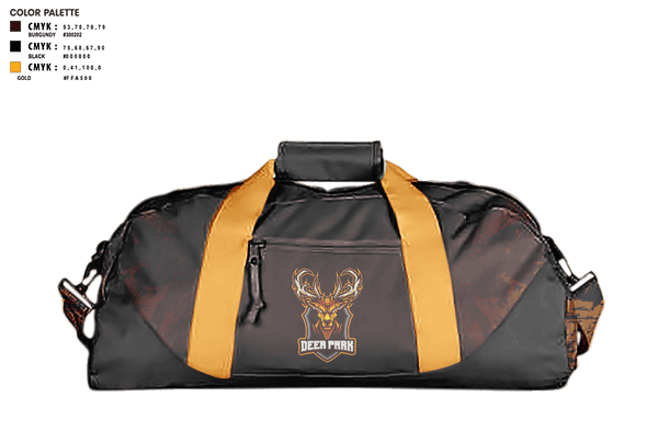 Duffle Bag, Deer park bucks, Men's Basketball, Teamtime, Team time, sublimation, custom sports apparel, team uniforms, spirit wear, spiritwear, sports uniforms, custom shirts, team store, custom team store, fundraiser sports, apparel fundraiser