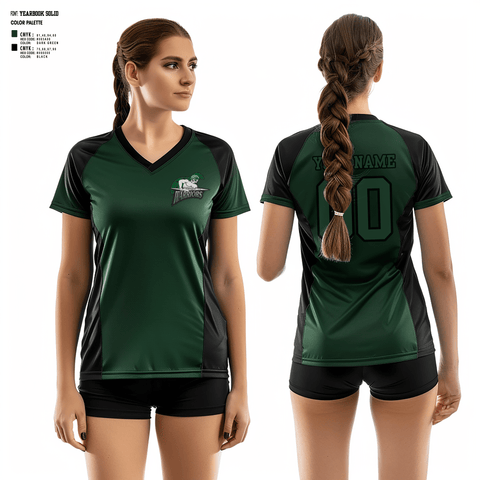 Women's Short Sleeve Vneck Shirt, North Union Middle School, Women's Volleyball, Teamtime, Team time, sublimation, custom sports apparel, team uniforms, spirit wear, spiritwear, sports uniforms, custom shirts, team store, custom team store, fundraiser sports, apparel fundraiser