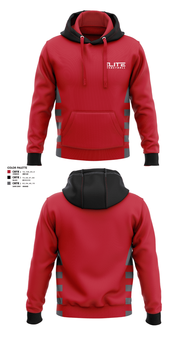 Hoodie, Ildar Elite, Men's Basketball, Teamtime, Team time, sublimation, custom sports apparel, team uniforms, spirit wear, spiritwear, sports uniforms, custom shirts, team store, custom team store, fundraiser sports, apparel fundraiser