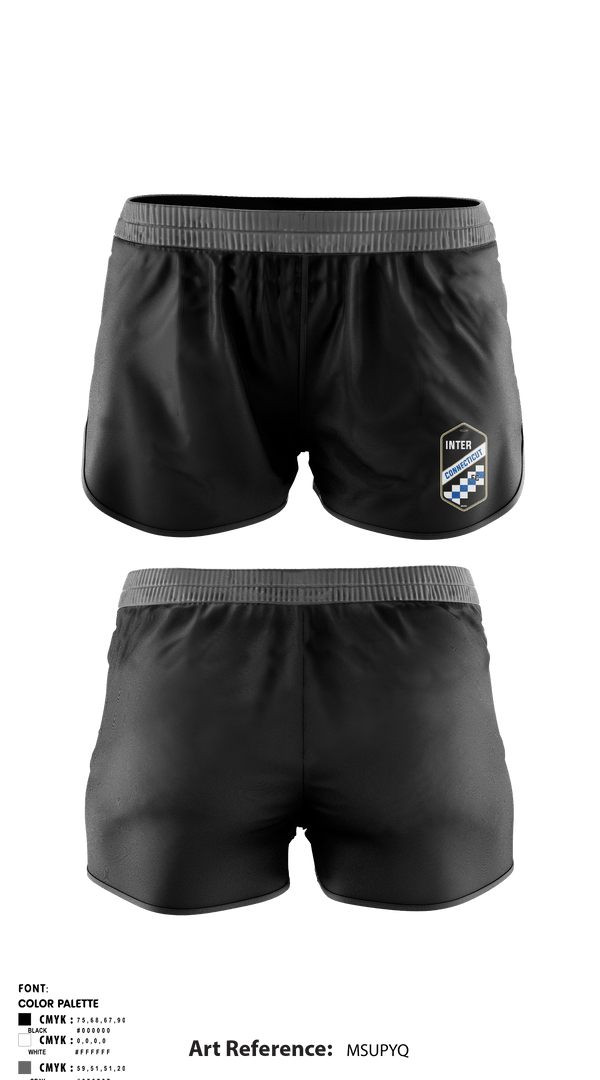 Mens Soccer Shorts, Inter Connecticut, Men's Soccer, Teamtime, Team time, sublimation, custom sports apparel, team uniforms, spirit wear, spiritwear, sports uniforms, custom shirts, team store, custom team store, fundraiser sports, apparel fundraiser