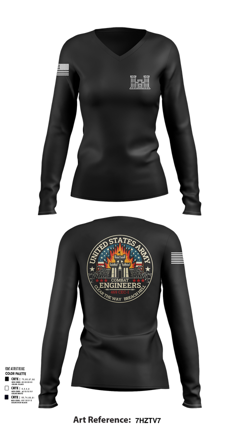 Women's Long Sleeve Vneck Shirt, 469 En Co, , Teamtime, Team time, sublimation, custom sports apparel, team uniforms, spirit wear, spiritwear, sports uniforms, custom shirts, team store, custom team store, fundraiser sports, apparel fundraiser