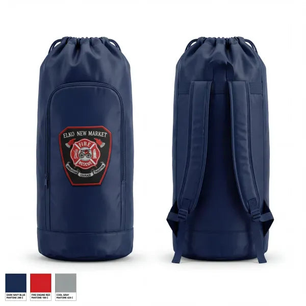Gear Bag, Elko New Market FD, Fire Department, Teamtime, Team time, sublimation, custom sports apparel, team uniforms, spirit wear, spiritwear, sports uniforms, custom shirts, team store, custom team store, fundraiser sports, apparel fundraiser
