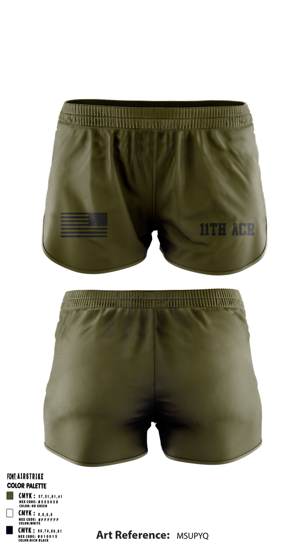 Ranger Panties, 11th ACR, , Teamtime, Team time, sublimation, custom sports apparel, team uniforms, spirit wear, spiritwear, sports uniforms, custom shirts, team store, custom team store, fundraiser sports, apparel fundraiser