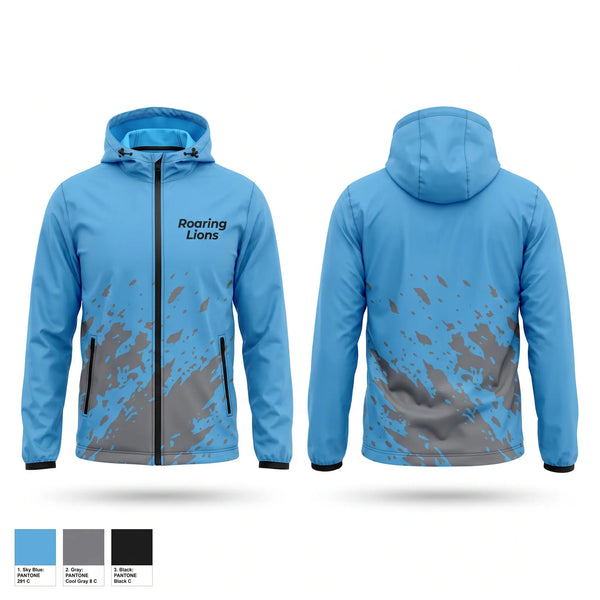Windbreaker, Roaring Lions, Men's Soccer, Teamtime, Team time, sublimation, custom sports apparel, team uniforms, spirit wear, spiritwear, sports uniforms, custom shirts, team store, custom team store, fundraiser sports, apparel fundraiser
