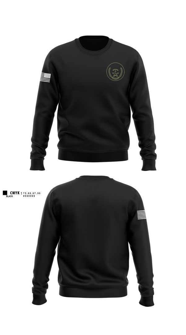 Crew Neck Sweatshirt, Tactical Response Unit, Police, Teamtime, Team time, sublimation, custom sports apparel, team uniforms, spirit wear, spiritwear, sports uniforms, custom shirts, team store, custom team store, fundraiser sports, apparel fundraiser