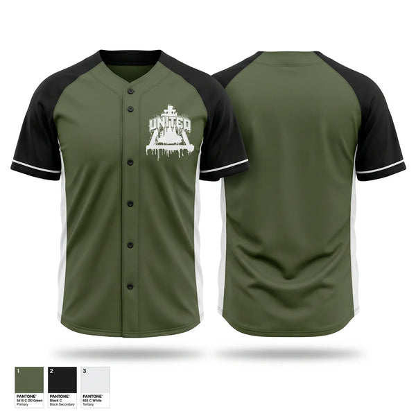 Full Button Baseball Jersey, Riverside United, Baseball, Teamtime, Team time, sublimation, custom sports apparel, team uniforms, spirit wear, spiritwear, sports uniforms, custom shirts, team store, custom team store, fundraiser sports, apparel fundraiser