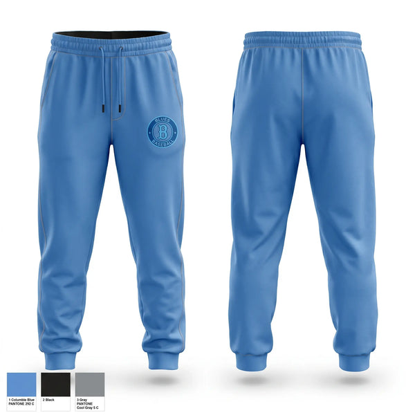 Sweatpants, Blues, Baseball, Teamtime, Team time, sublimation, custom sports apparel, team uniforms, spirit wear, spiritwear, sports uniforms, custom shirts, team store, custom team store, fundraiser sports, apparel fundraiser