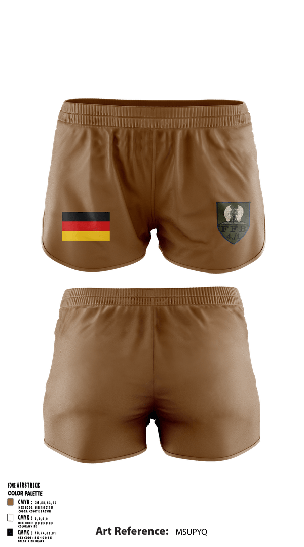 Ranger Panties, 4./PuPiBtl.1 FFB Zg., , Teamtime, Team time, sublimation, custom sports apparel, team uniforms, spirit wear, spiritwear, sports uniforms, custom shirts, team store, custom team store, fundraiser sports, apparel fundraiser