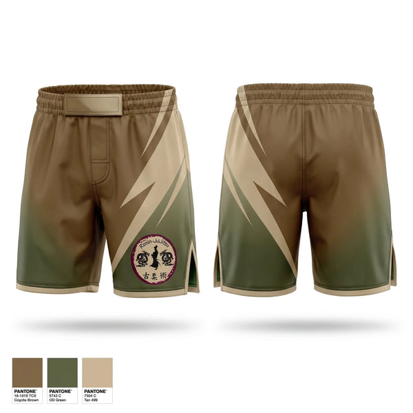 Fight Shorts, Ronin Jujitsu, , Teamtime, Team time, sublimation, custom sports apparel, team uniforms, spirit wear, spiritwear, sports uniforms, custom shirts, team store, custom team store, fundraiser sports, apparel fundraiser