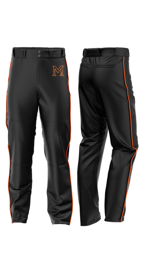 Baseball Pants, MONTVILLE, Baseball, Teamtime, Team time, sublimation, custom sports apparel, team uniforms, spirit wear, spiritwear, sports uniforms, custom shirts, team store, custom team store, fundraiser sports, apparel fundraiser