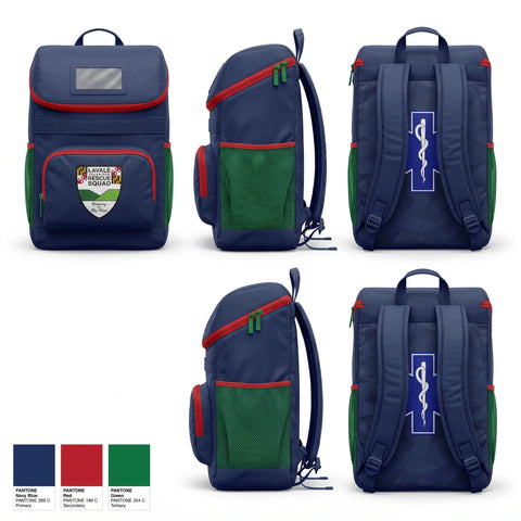 Gear Bag, Lavale volunteer rescue squad, EMS/EMT, Teamtime, Team time, sublimation, custom sports apparel, team uniforms, spirit wear, spiritwear, sports uniforms, custom shirts, team store, custom team store, fundraiser sports, apparel fundraiser