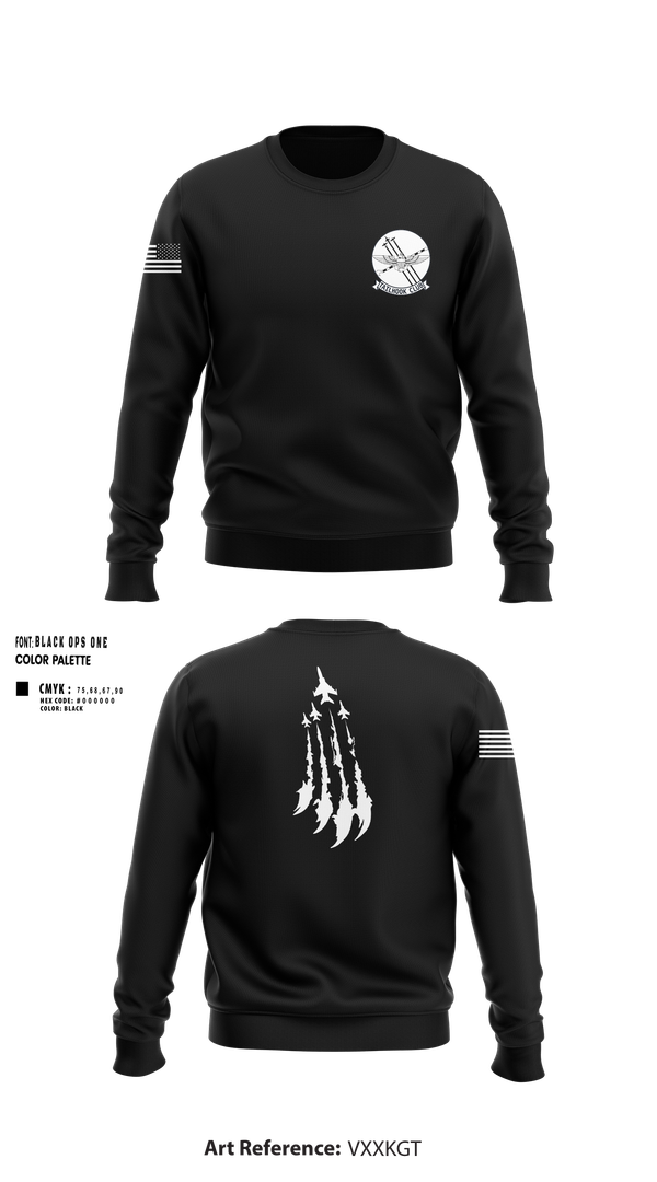 Crew Neck Sweatshirt, UofA NROTC, Navy, Teamtime, Team time, sublimation, custom sports apparel, team uniforms, spirit wear, spiritwear, sports uniforms, custom shirts, team store, custom team store, fundraiser sports, apparel fundraiser