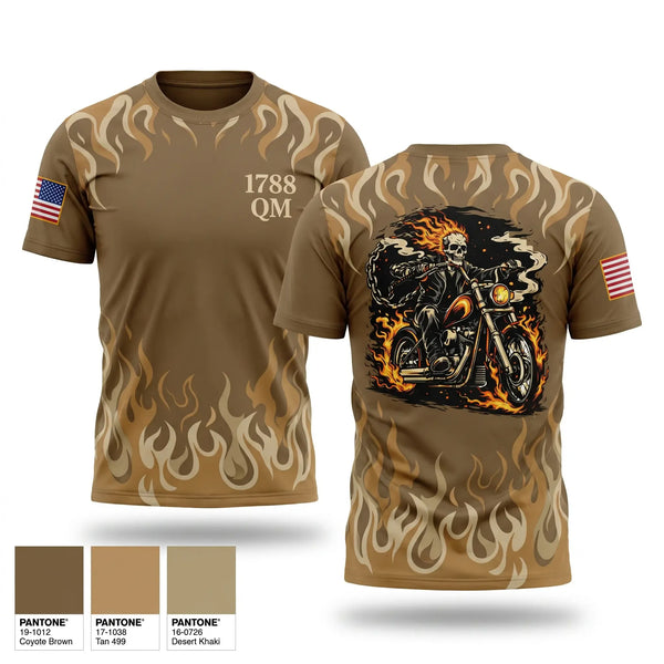 Old School Cotton Feel Shirt, 1788 QM, Army, Teamtime, Team time, sublimation, custom sports apparel, team uniforms, spirit wear, spiritwear, sports uniforms, custom shirts, team store, custom team store, fundraiser sports, apparel fundraiser