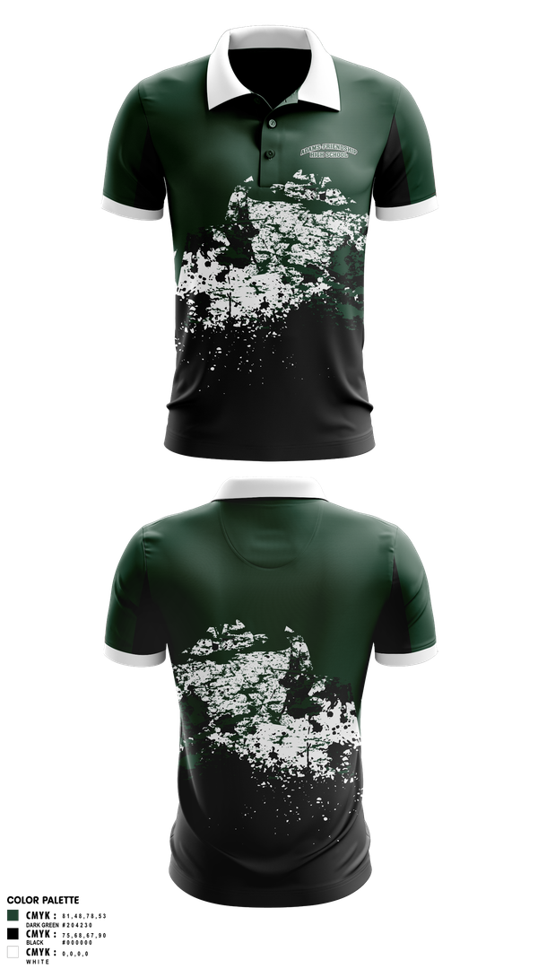 Short Sleeve Performance Polo, Adams-Friendship High School, Cheer, Teamtime, Team time, sublimation, custom sports apparel, team uniforms, spirit wear, spiritwear, sports uniforms, custom shirts, team store, custom team store, fundraiser sports, apparel fundraiser