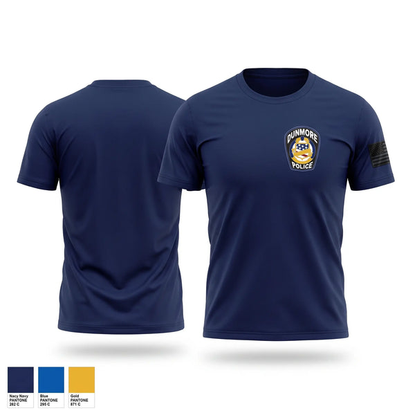 Short Sleeve Performance Shirt, Dunmore Police Department, Police, Teamtime, Team time, sublimation, custom sports apparel, team uniforms, spirit wear, spiritwear, sports uniforms, custom shirts, team store, custom team store, fundraiser sports, apparel fundraiser