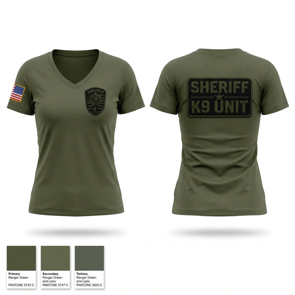 Womens Short Sleeve Vneck Shirt, LCSO, Police, Teamtime, Team time, sublimation, custom sports apparel, team uniforms, spirit wear, spiritwear, sports uniforms, custom shirts, team store, custom team store, fundraiser sports, apparel fundraiser