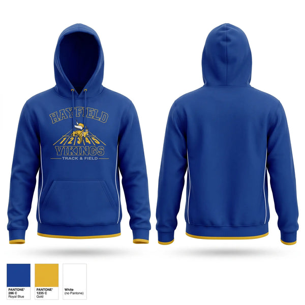 Hoodie, Hayfield Vikings, Track & Field, Teamtime, Team time, sublimation, custom sports apparel, team uniforms, spirit wear, spiritwear, sports uniforms, custom shirts, team store, custom team store, fundraiser sports, apparel fundraiser