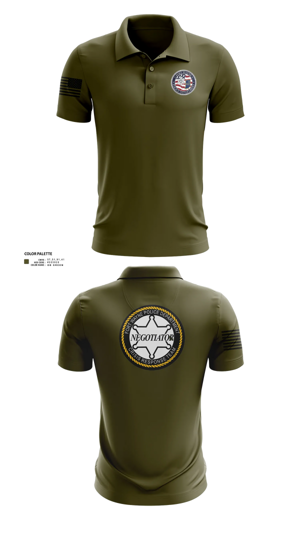 Short Sleeve Performance Polo, CRT, Police, Teamtime, Team time, sublimation, custom sports apparel, team uniforms, spirit wear, spiritwear, sports uniforms, custom shirts, team store, custom team store, fundraiser sports, apparel fundraiser