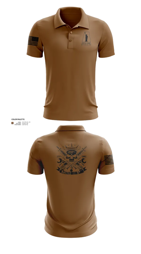 Short Sleeve Performance Polo, 237th smc, , Teamtime, Team time, sublimation, custom sports apparel, team uniforms, spirit wear, spiritwear, sports uniforms, custom shirts, team store, custom team store, fundraiser sports, apparel fundraiser