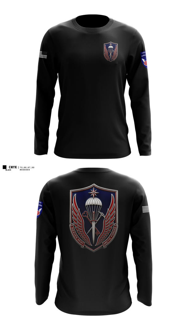 Long Sleeve Performance Shirt, 11th ADSB, Army, Teamtime, Team time, sublimation, custom sports apparel, team uniforms, spirit wear, spiritwear, sports uniforms, custom shirts, team store, custom team store, fundraiser sports, apparel fundraiser