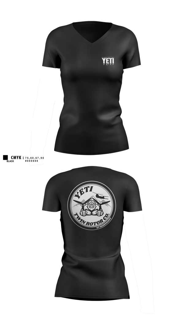 Womens Short Sleeve Vneck Shirt, 160th SOAR, , Teamtime, Team time, sublimation, custom sports apparel, team uniforms, spirit wear, spiritwear, sports uniforms, custom shirts, team store, custom team store, fundraiser sports, apparel fundraiser