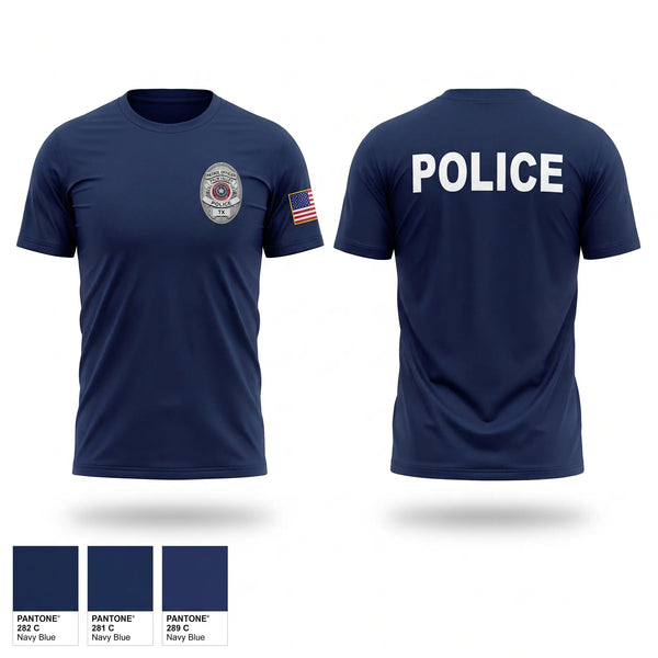 Short Sleeve Performance Shirt, Palm Valley Police Department, Police, Teamtime, Team time, sublimation, custom sports apparel, team uniforms, spirit wear, spiritwear, sports uniforms, custom shirts, team store, custom team store, fundraiser sports, apparel fundraiser