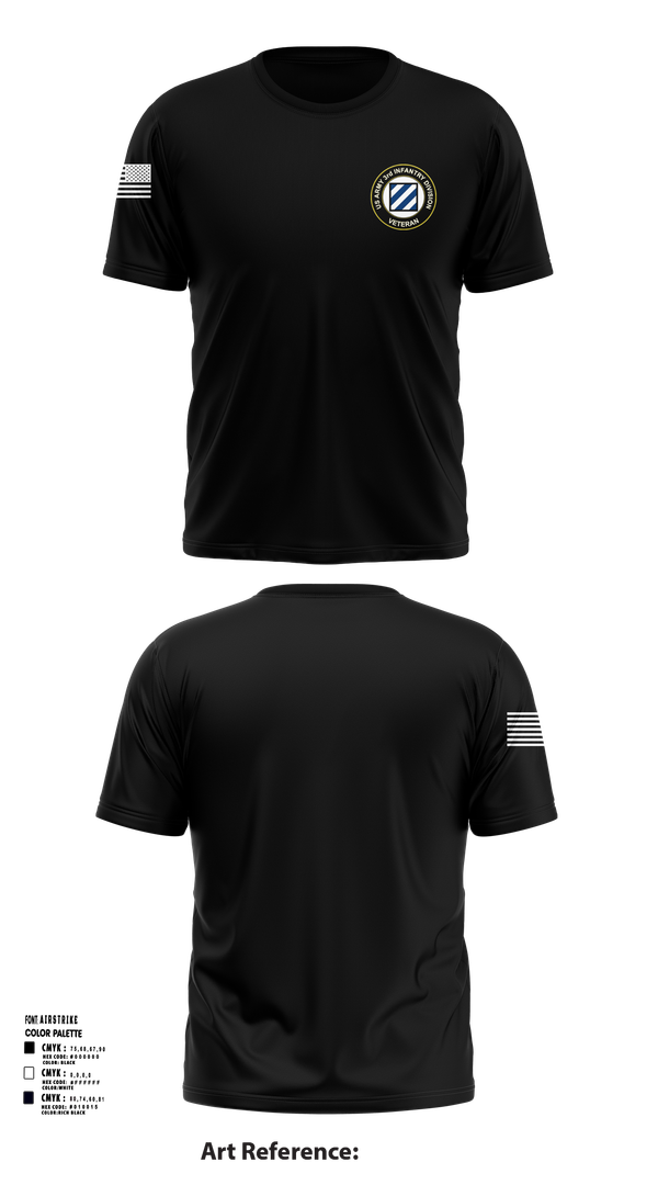 Short Sleeve Performance Shirt, 3rd Infantry Division, , Teamtime, Team time, sublimation, custom sports apparel, team uniforms, spirit wear, spiritwear, sports uniforms, custom shirts, team store, custom team store, fundraiser sports, apparel fundraiser