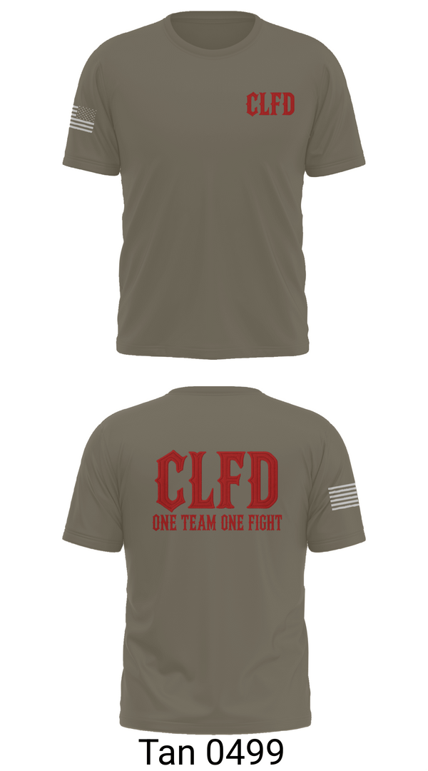 Old School Cotton Feel Shirt, CLFD, Fire Department, Teamtime, Team time, sublimation, custom sports apparel, team uniforms, spirit wear, spiritwear, sports uniforms, custom shirts, team store, custom team store, fundraiser sports, apparel fundraiser
