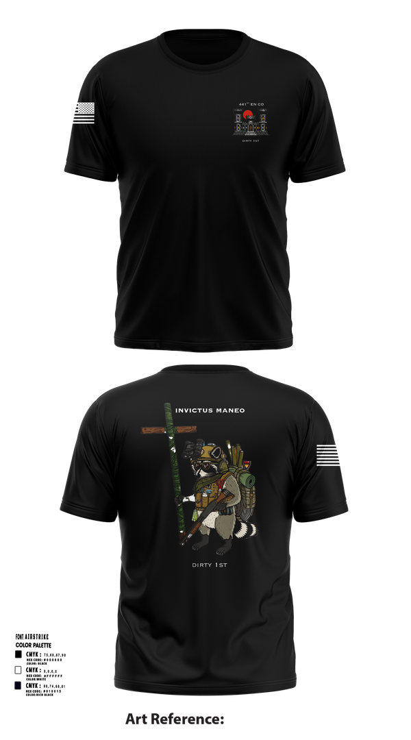 Short Sleeve Performance Shirt, 441st Engineer Company, Army, Teamtime, Team time, sublimation, custom sports apparel, team uniforms, spirit wear, spiritwear, sports uniforms, custom shirts, team store, custom team store, fundraiser sports, apparel fundraiser