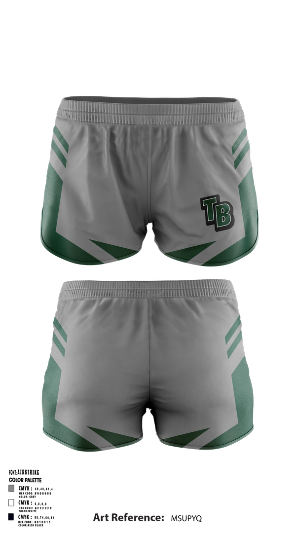 Womens Shorts, Twelve Bridges Rhinos, Men's Volleyball, Teamtime, Team time, sublimation, custom sports apparel, team uniforms, spirit wear, spiritwear, sports uniforms, custom shirts, team store, custom team store, fundraiser sports, apparel fundraiser
