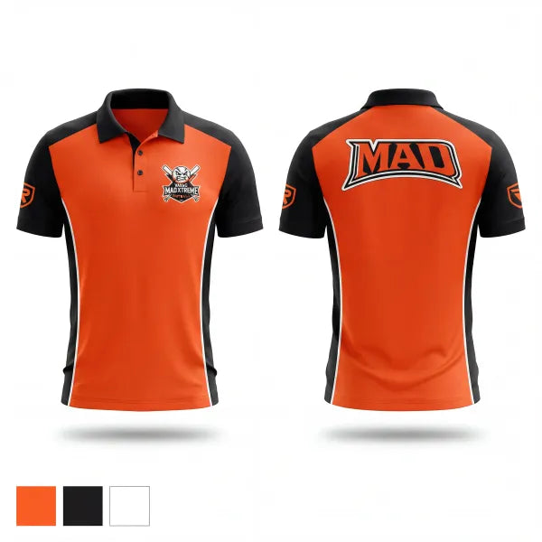 Short Sleeve Performance Polo, MAD Xtreme, Softball, Teamtime, Team time, sublimation, custom sports apparel, team uniforms, spirit wear, spiritwear, sports uniforms, custom shirts, team store, custom team store, fundraiser sports, apparel fundraiser