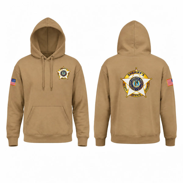 Hoodie, Scott County Sheriff's Office, Police, Teamtime, Team time, sublimation, custom sports apparel, team uniforms, spirit wear, spiritwear, sports uniforms, custom shirts, team store, custom team store, fundraiser sports, apparel fundraiser