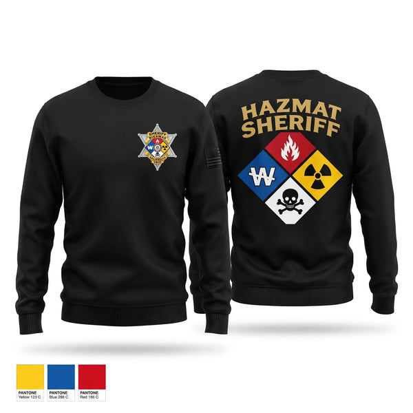 Crew Neck Sweatshirt, Arapahoe County Sheriff HazMat, Police, Teamtime, Team time, sublimation, custom sports apparel, team uniforms, spirit wear, spiritwear, sports uniforms, custom shirts, team store, custom team store, fundraiser sports, apparel fundraiser