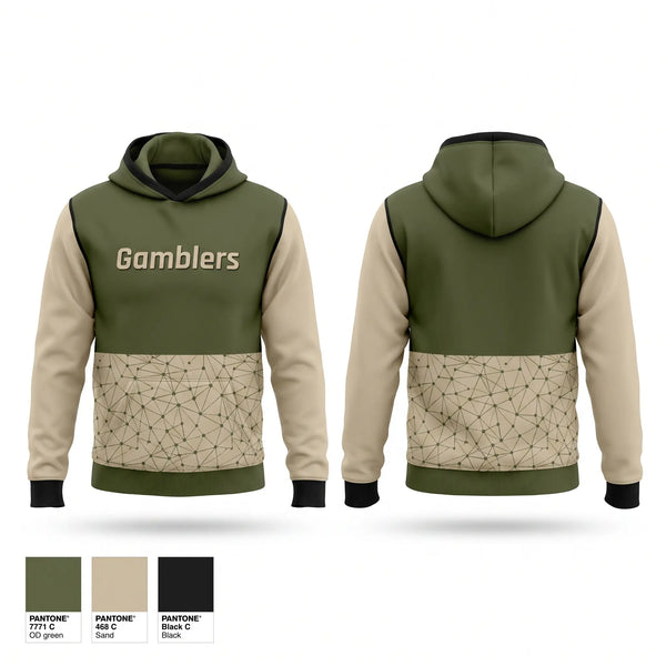 Hoodie, Gamblers, Ice Hockey, Teamtime, Team time, sublimation, custom sports apparel, team uniforms, spirit wear, spiritwear, sports uniforms, custom shirts, team store, custom team store, fundraiser sports, apparel fundraiser