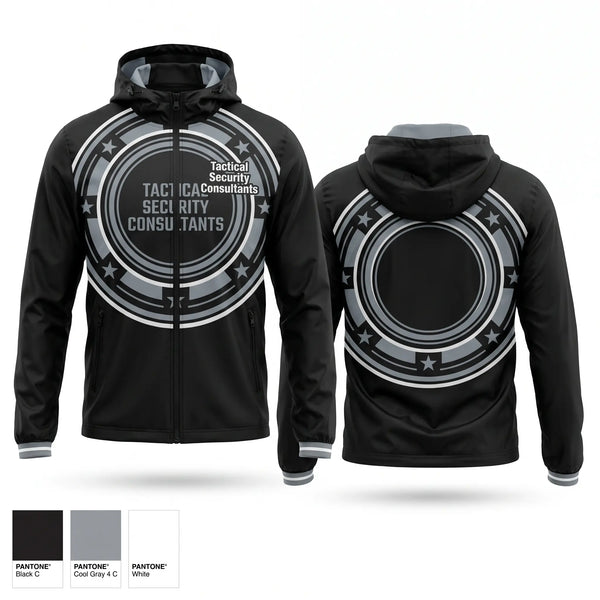Windbreaker, Tactical Security Consultants, , Teamtime, Team time, sublimation, custom sports apparel, team uniforms, spirit wear, spiritwear, sports uniforms, custom shirts, team store, custom team store, fundraiser sports, apparel fundraiser