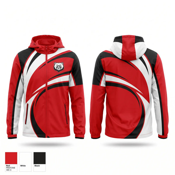 Windbreaker, Bears, , Teamtime, Team time, sublimation, custom sports apparel, team uniforms, spirit wear, spiritwear, sports uniforms, custom shirts, team store, custom team store, fundraiser sports, apparel fundraiser