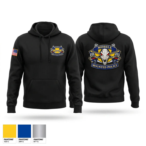 Hoodie, Mounted Mobile Unit, Police, Teamtime, Team time, sublimation, custom sports apparel, team uniforms, spirit wear, spiritwear, sports uniforms, custom shirts, team store, custom team store, fundraiser sports, apparel fundraiser
