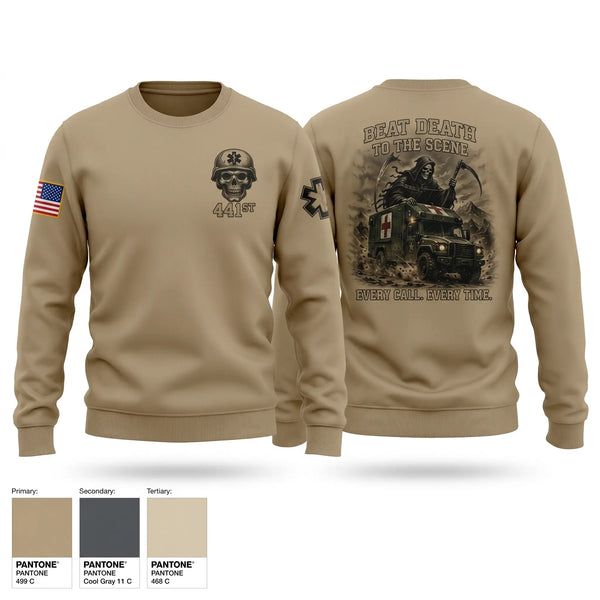 Crew Neck Sweatshirt, 441, Army, Teamtime, Team time, sublimation, custom sports apparel, team uniforms, spirit wear, spiritwear, sports uniforms, custom shirts, team store, custom team store, fundraiser sports, apparel fundraiser