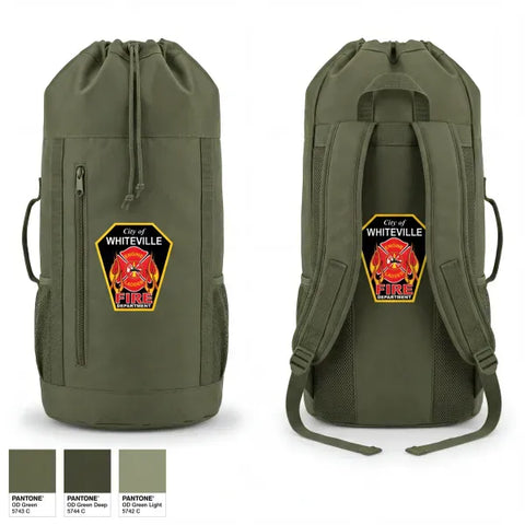 Gear Bag, WHITEVILLE FIRE DEPARTMENT, Fire Department, Teamtime, Team time, sublimation, custom sports apparel, team uniforms, spirit wear, spiritwear, sports uniforms, custom shirts, team store, custom team store, fundraiser sports, apparel fundraiser