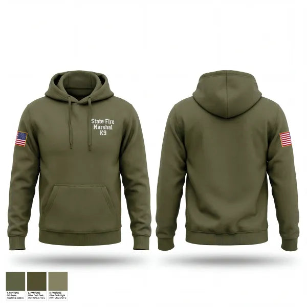 Hoodie, State Fire Marshal K9, Police, Teamtime, Team time, sublimation, custom sports apparel, team uniforms, spirit wear, spiritwear, sports uniforms, custom shirts, team store, custom team store, fundraiser sports, apparel fundraiser