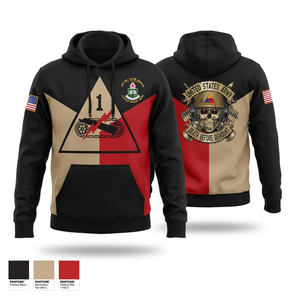Hoodie, 35th armored regiment, Army, Teamtime, Team time, sublimation, custom sports apparel, team uniforms, spirit wear, spiritwear, sports uniforms, custom shirts, team store, custom team store, fundraiser sports, apparel fundraiser