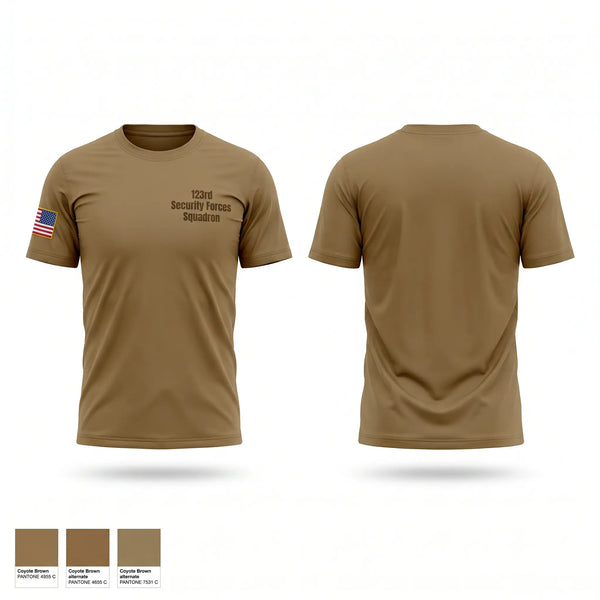 Short Sleeve Performance Shirt, 123rd Security Forces Squadron, Air Force, Teamtime, Team time, sublimation, custom sports apparel, team uniforms, spirit wear, spiritwear, sports uniforms, custom shirts, team store, custom team store, fundraiser sports, apparel fundraiser