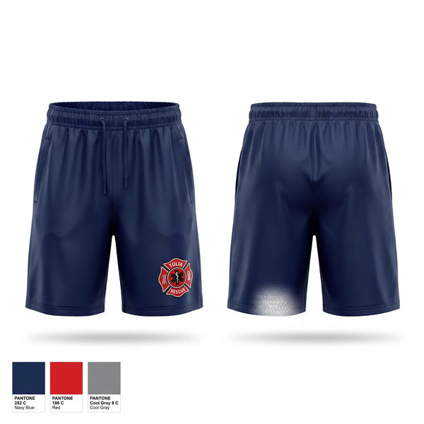 Athletic Shorts With Pockets, Tulia Fire Department, Fire Department, Teamtime, Team time, sublimation, custom sports apparel, team uniforms, spirit wear, spiritwear, sports uniforms, custom shirts, team store, custom team store, fundraiser sports, apparel fundraiser
