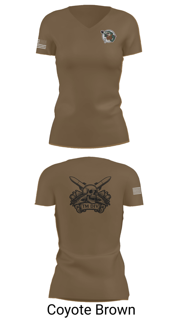 Womens Short Sleeve Vneck Shirt, USS Illinois (SSN 786), , Teamtime, Team time, sublimation, custom sports apparel, team uniforms, spirit wear, spiritwear, sports uniforms, custom shirts, team store, custom team store, fundraiser sports, apparel fundraiser