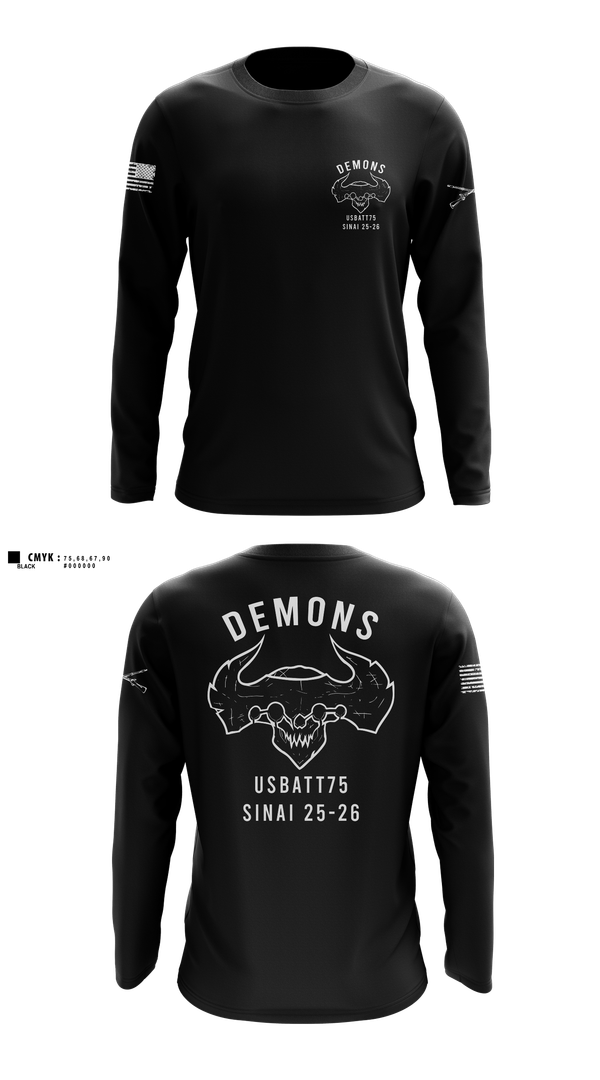 Long Sleeve Performance Shirt, D-co 1-173 1st PLT, , Teamtime, Team time, sublimation, custom sports apparel, team uniforms, spirit wear, spiritwear, sports uniforms, custom shirts, team store, custom team store, fundraiser sports, apparel fundraiser